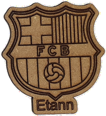 Magnet - Logo sport Barcelone personnalisable